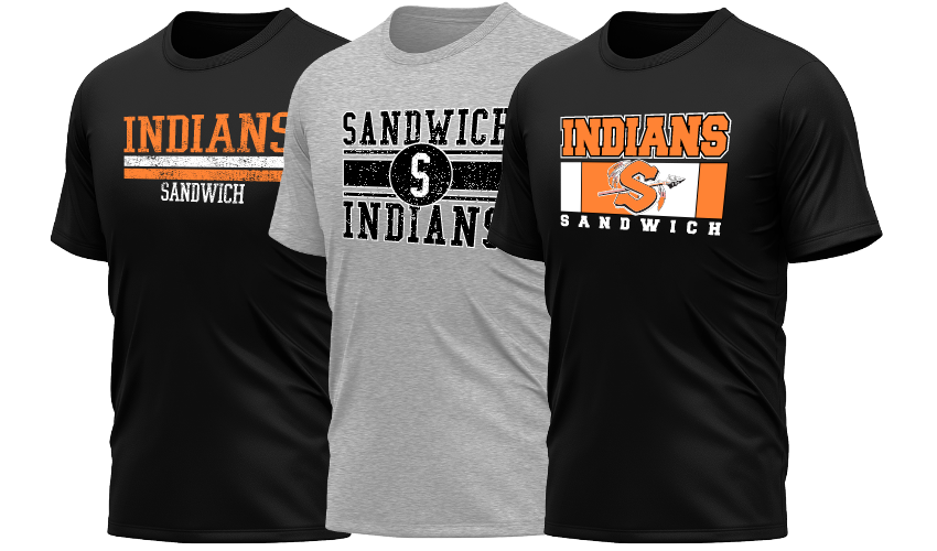 Sandwich spirit wear, Sandwich, IL, Indians | 1st Place Spiritwear