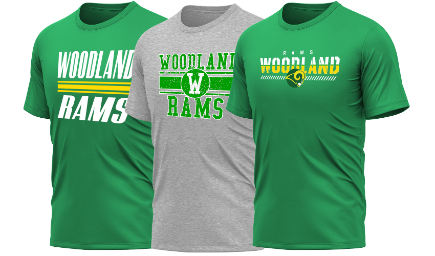 Woodland spirit wear, Southwick, MA, Rams | 1st Place Spiritwear