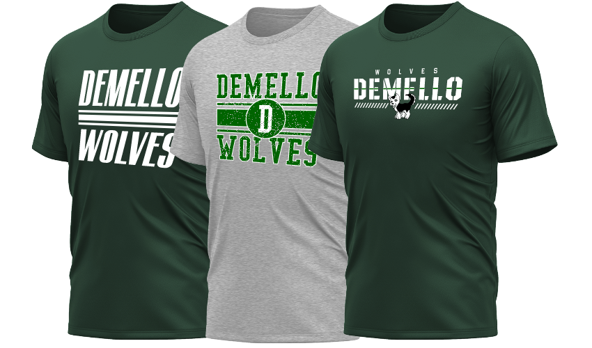 DeMello spirit wear, South Dartmouth, MA, Wolves | 1st Place Spiritwear