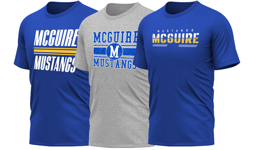 Mcguire spirit wear, Mount Pleasant, MI, Mustangs | 1st Place Spiritwear