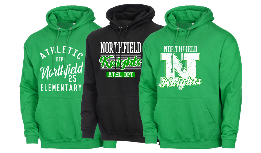 Northfield spirit wear, Northfield, OH, Knights 1st Place Spiritwear